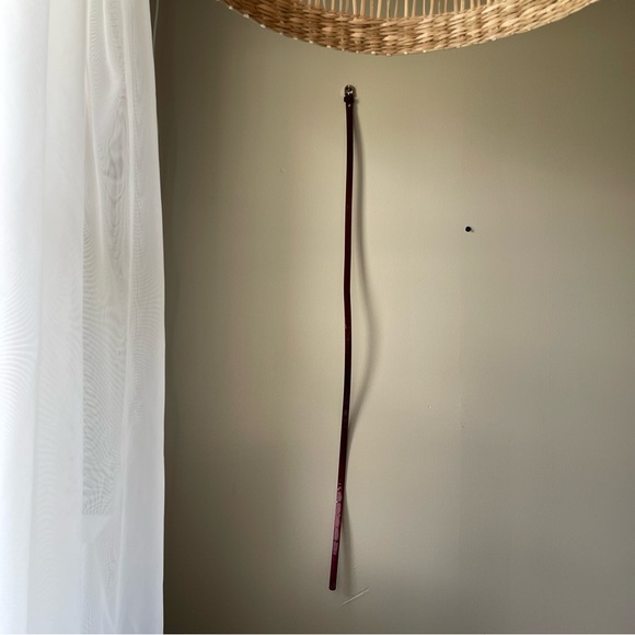 Bundle of 3 Vegan Leather Belts by Kenneth Cole Reaction, Black, Burgundy size L - Picture 9 of 16